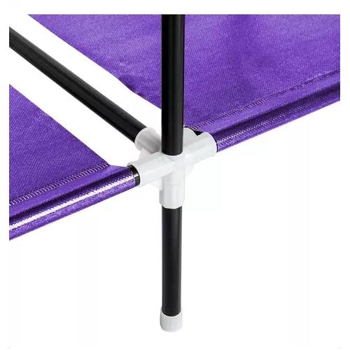 GUARDA ROPA ARMABLE ROPERO GRANDE 170X170X45CM PÚRPURA - 6