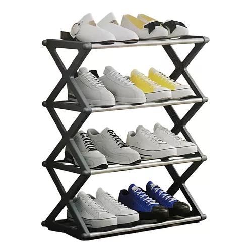 ZAPATERO ESTANTE ORGANIZADOR MULTIFUNCIONAL FORMA X - 1