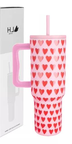 VASO TÉRMICO MUG, 1200 LT, ACERO INOXIDABLE, CORAZONES - 2