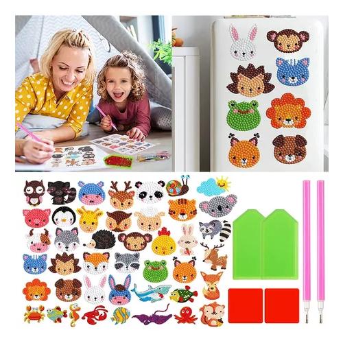 KIT DE 43 HERRAMIENTAS DIY PARA PINTURA DIAMANTE 5D DE ANIMALES - 1