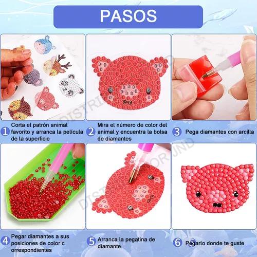 KIT DE 43 HERRAMIENTAS DIY PARA PINTURA DIAMANTE 5D DE ANIMALES - 4