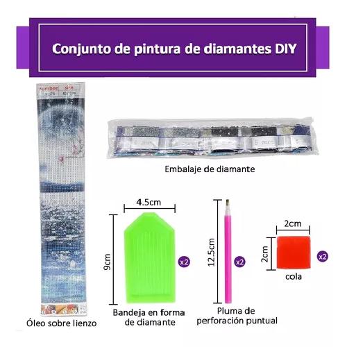 KIT DE PINTURA DIAMANTE 5D POR NÚMERO, DIY DECORACIÓN, 70X40 CM - 3
