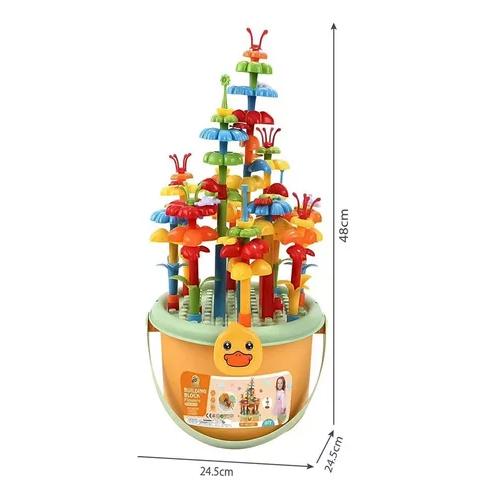 BALDE DE BLOQUES DE CONSTRUCCIÓN 142 PCS JUGUETE DIDÁCTICO - 3