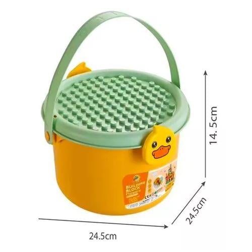 BALDE DE BLOQUES DE CONSTRUCCIÓN 142 PCS JUGUETE DIDÁCTICO - 4