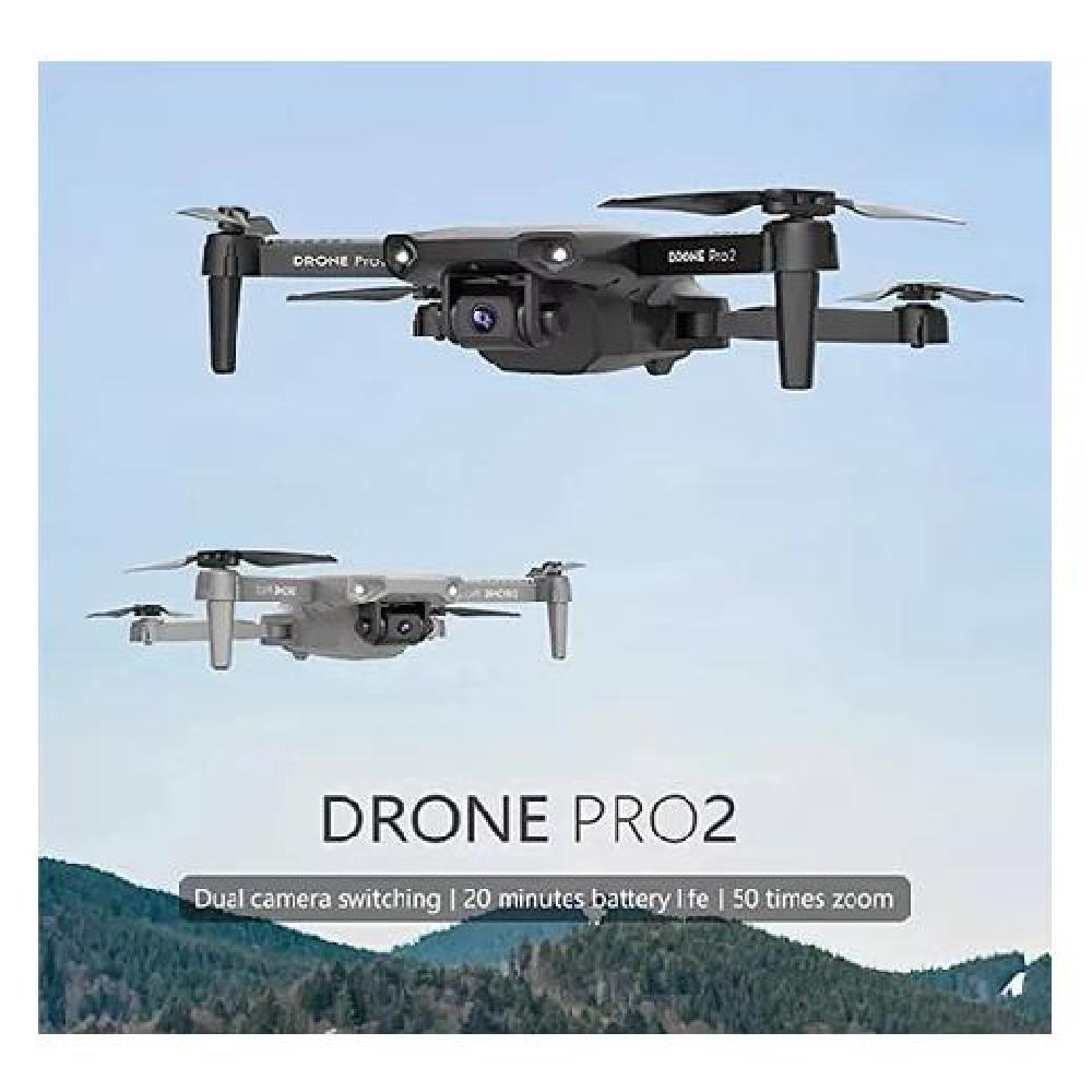 DRON CON DOBLE CÁMARA AJUSTABLE FPV PLEGABLE NEGRO - 3
