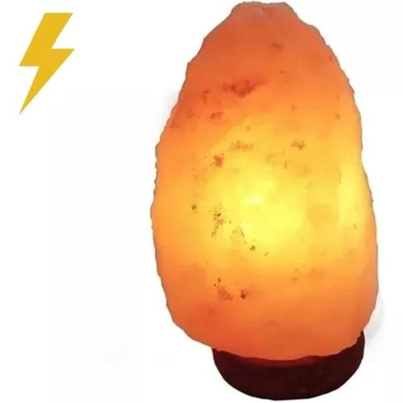 LÁMPARA DE SAL DEL HIMALAYA, PIEDRA DE 2 A 3 KG - 1
