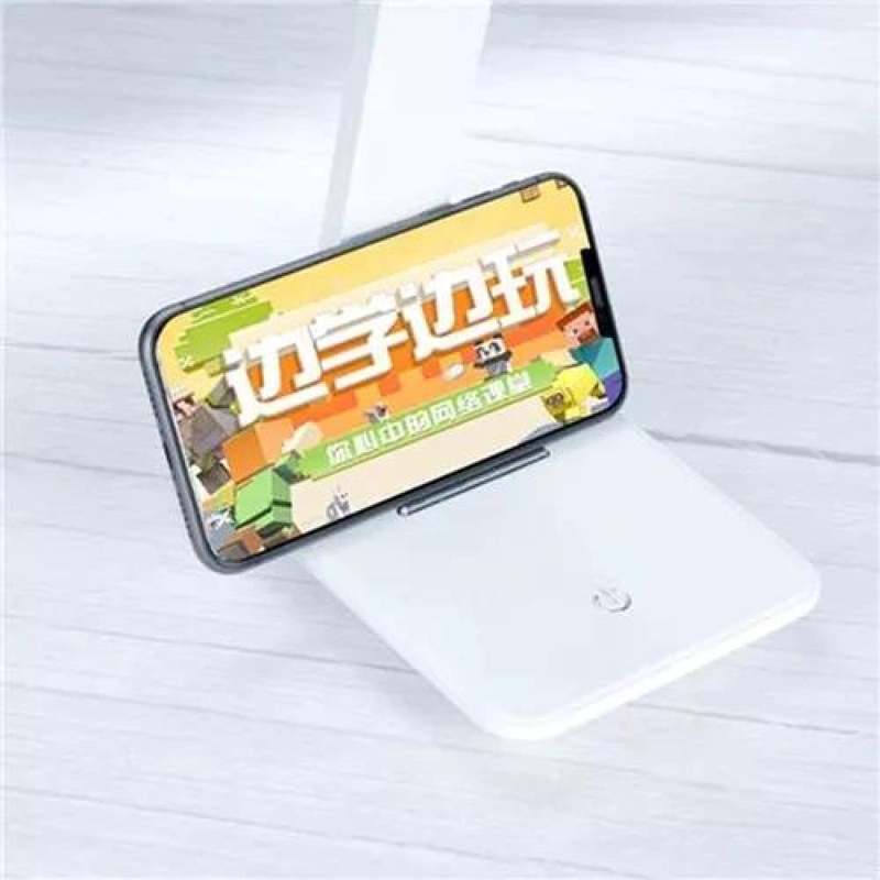 LÁMPARA TÁCTIL PARA LECTURA, VELADOR DE MESA, ESCRITORIO, COLOR BLANCO - 3