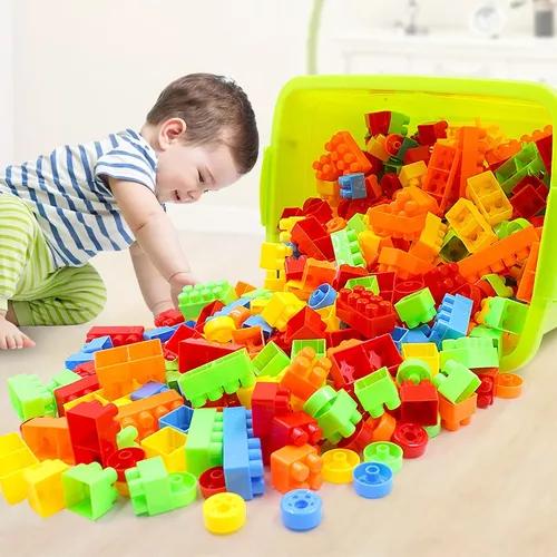 BLOQUES DE CONSTRUCCIÓN MULTICOLOR PARA NIÑOS DIY JUGUETES ENSAMBLAJE - 4