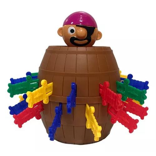 JUEGO DE MESA ACERO PIRATA SALTARÍN COLOR CAFÉ - 1
