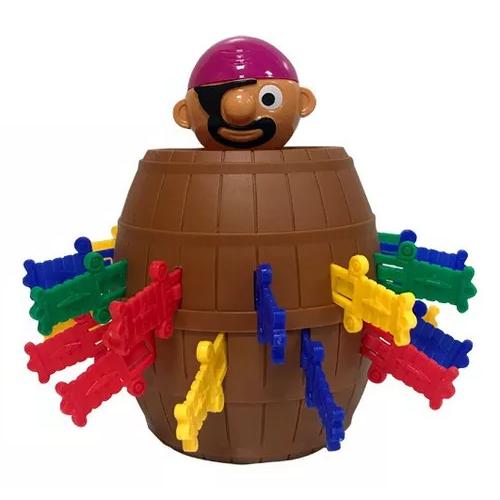 JUEGO DE MESA ACERO PIRATA SALTARÍN COLOR CAFÉ - 2