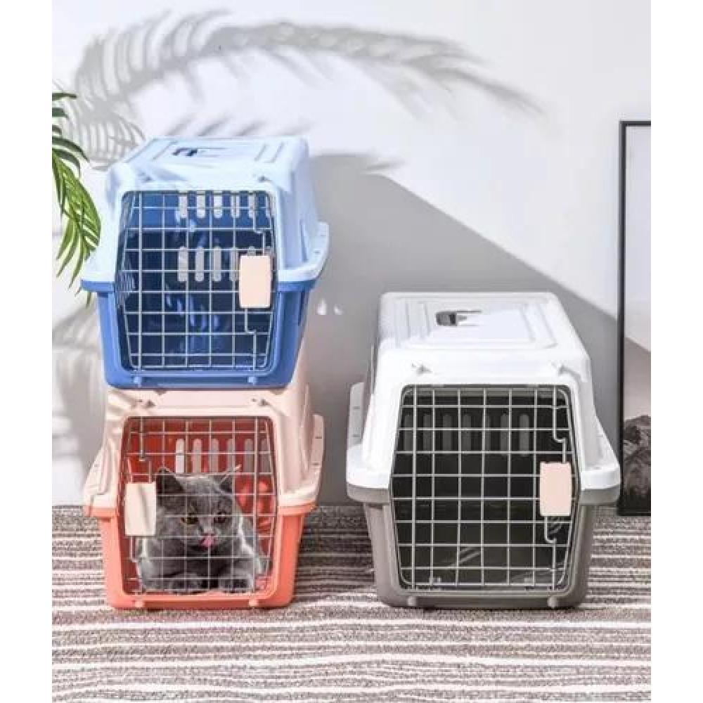 CAJA TRANSPORTADORA PERROS CANIL MULTICOLOR - 5