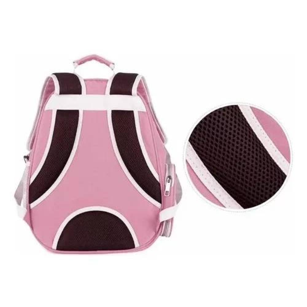 BOLSO MOCHILA PORTA MASCOTAS ROSADO - 5