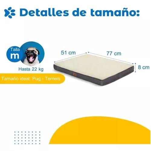 CAMA PARA PERRO Y GATO MASCOTA GRIS - 2