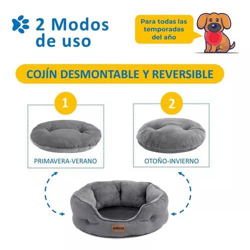 CAMA ULTRASUAVE ANTIESTRÉS PARA MASCOTAS PERROS Y GATOS GRIS - 2