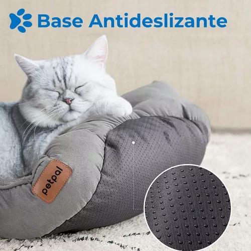 CAMA ULTRASUAVE ANTIESTRÉS PARA MASCOTAS PERROS Y GATOS GRIS - 5