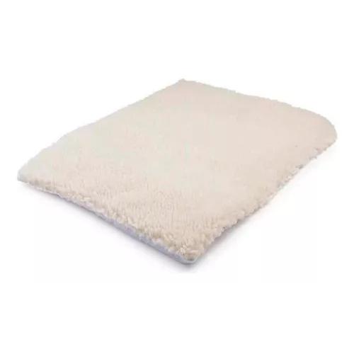 CAMA TÉRMICA PARA MASCOTAS PERROS Y GATOS CREMA - 2