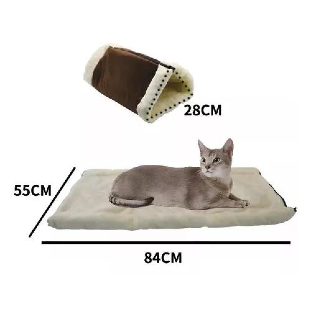 CAMAS PARA GATOS O PERROS IGLÚ 28 CM BEIGE - 2
