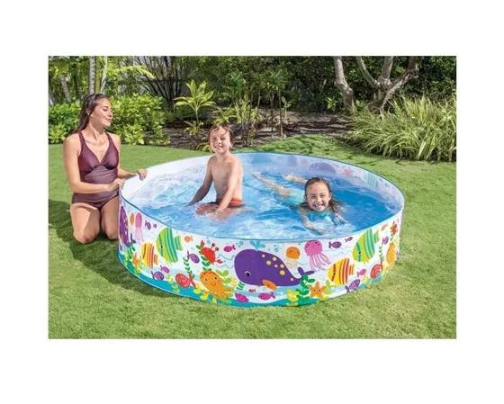 PISCINA ESTRUCTURAL INTEX REDONDA 183 CM DISEÑO MARINO 958 L - 3
