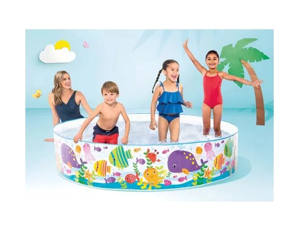 PISCINA ESTRUCTURAL INTEX REDONDA 183 CM DISEÑO MARINO 958 L - 4