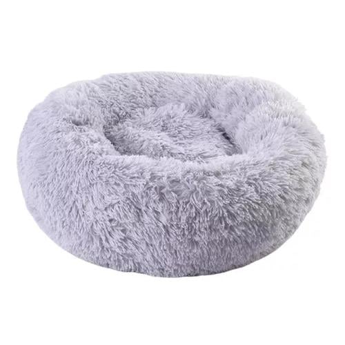 CAMA PARA MASCOTAS ANTIESTRÉS 110 CM TALLA XXL GRIS - 6
