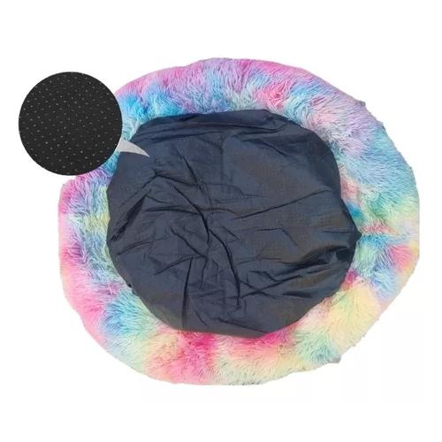 CAMA COJÍN DE FELPA SUAVE PARA PERRO Y GATO 70 CM - 2