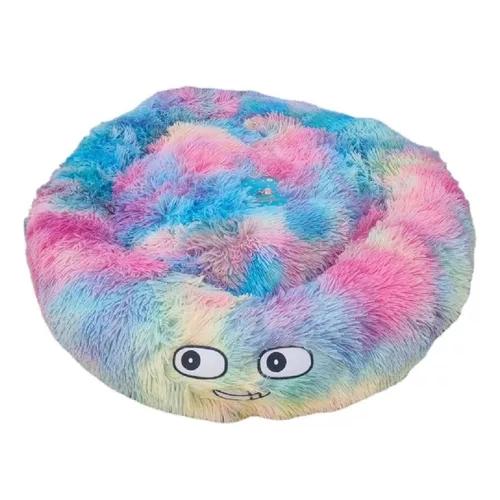 CAMA COJÍN DE FELPA SUAVE PARA PERRO Y GATO 70 CM - 3