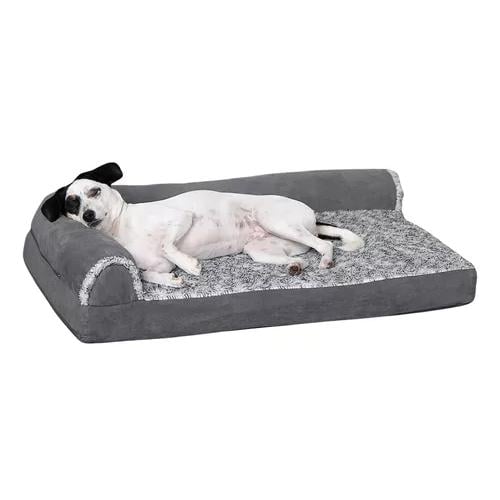 CAMA ORTOPÉDICA PREMIUM PARA MASCOTAS XL MEMORY FOAM - 1