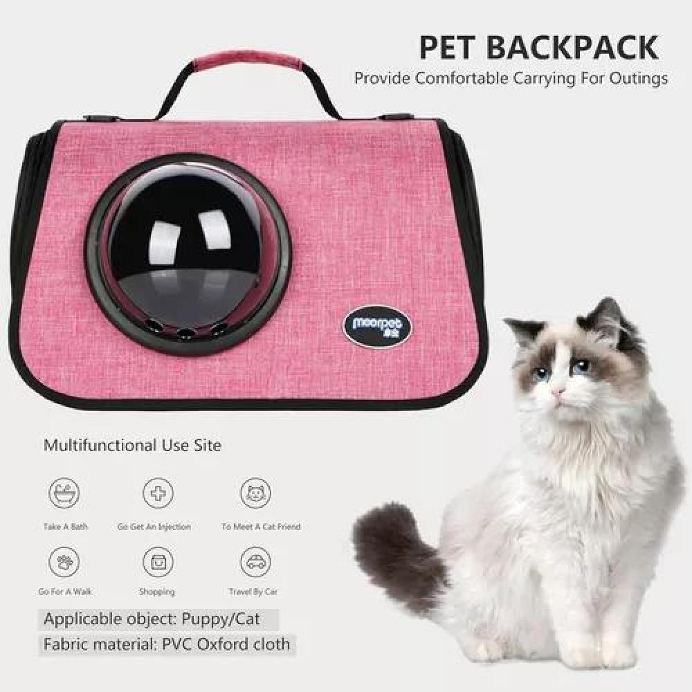 BOLSO TRANSPORTE CÁPSULA MALLA TRANSPIRABLE FUCSIA - 5