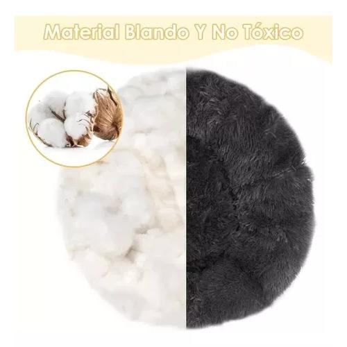 CAMA PARA MASCOTAS ANTIESTRÉS 80 CM TALLA XL MARRÓN - 2