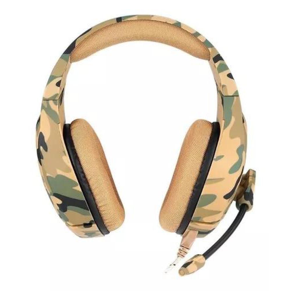AURICULARES GAMER INALÁMBRICOS ONIKUMA K1-B CAMOUFLAGE YELLOW - 2