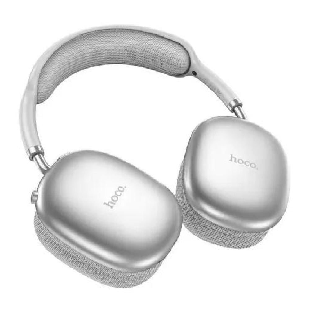 AUDÍFONO BLUETOOTH HOCO W35 AIR 45HRS PARA IPHONE O ANDROID PLATA - 2
