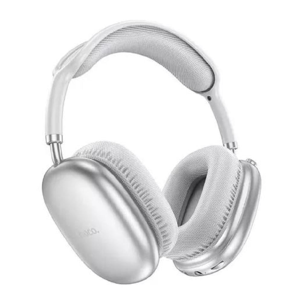 AUDÍFONO BLUETOOTH HOCO W35 AIR 45HRS PARA IPHONE O ANDROID PLATA - 3