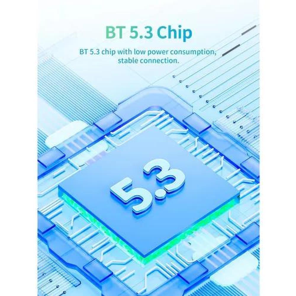 AUDÍFONO BLUETOOTH HOCO W35 AIR 45HRS PARA IPHONE O ANDROID PLATA - 5