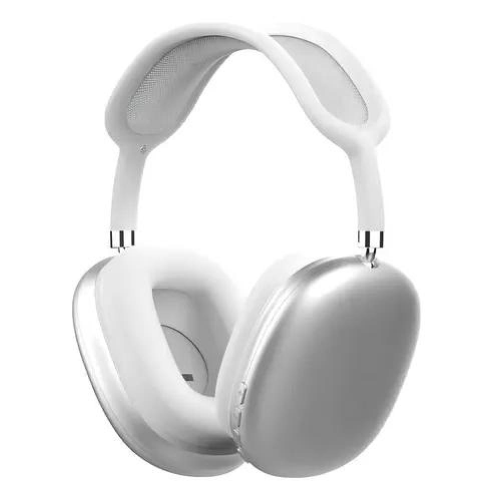 AURICULARES GAMER INALÁMBRICOS P9 PLUS PLATEADO - 1
