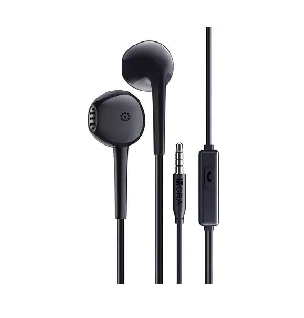 AUDÍFONOS MANOS LIBRES JACK 3.5MM 1 HORA AUT117 IN-EAR NEGRO - 2