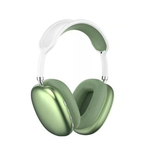AURICULARES GAMER INALÁMBRICOS P9 PLUS VERDE - 1