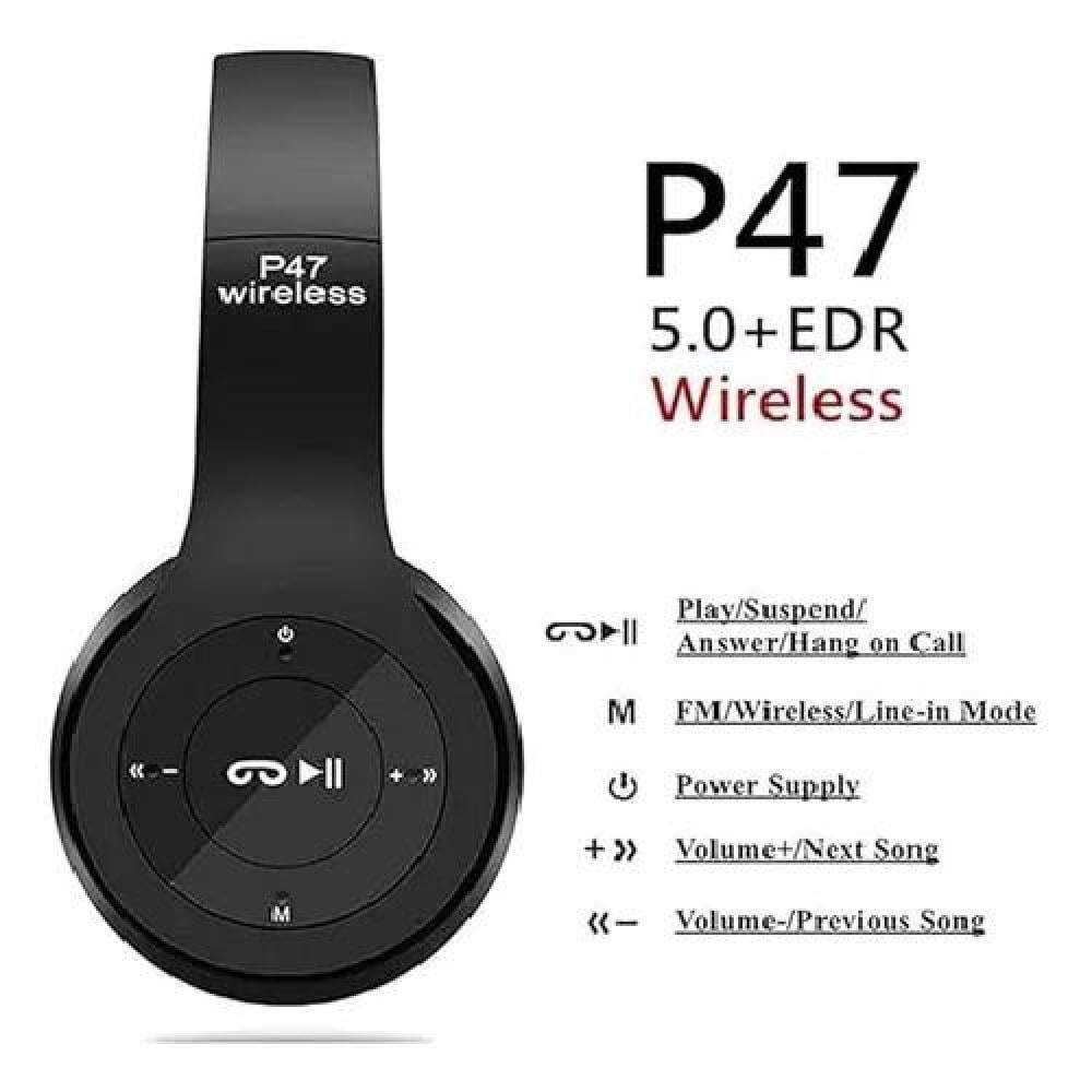 AURICULARES BLUETOOTH PARA SAMSUNG, IPHONE, XIAOMI, REDMI NEGRO - 5