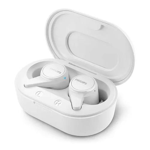 AUDÍFONO TRUE WIRELESS BLUETOOTH PHILIPS TAT1207 BLANCO - 2