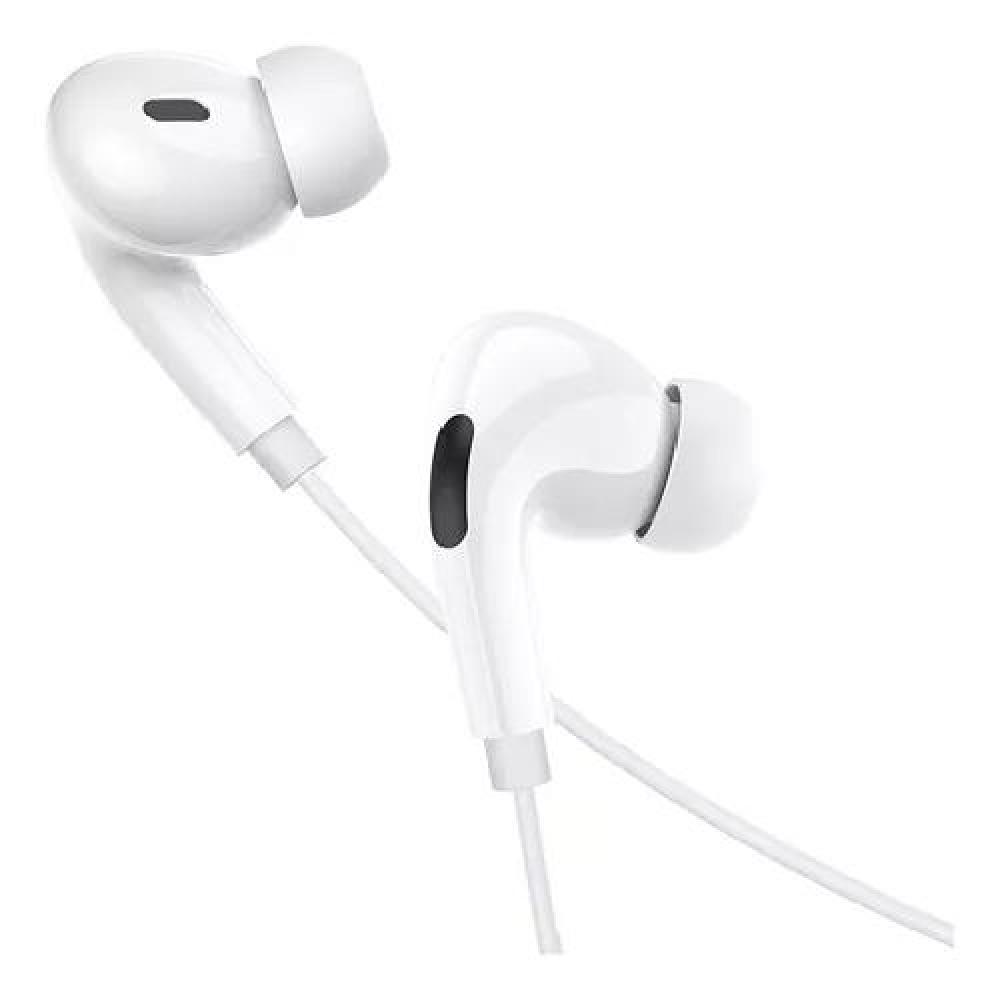 AUDÍFONOS DIGITALES HOCO TIPO C CON CONTROL DE VOZ BLANCO - 3