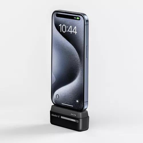 CARGADOR BASE PORTÁTIL POCKET 5,000 MAH, TIPO C, COLOR CELESTE - 4