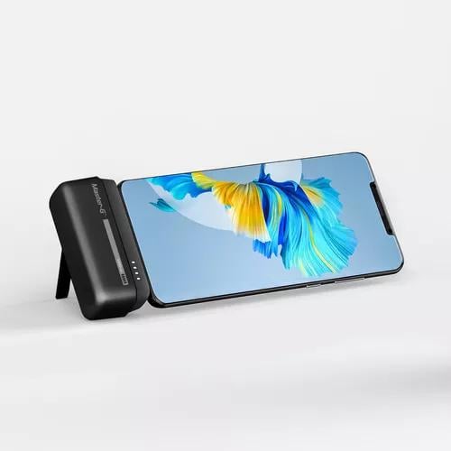 CARGADOR BASE PORTÁTIL POCKET 5,000 MAH, TIPO C, COLOR CELESTE - 5