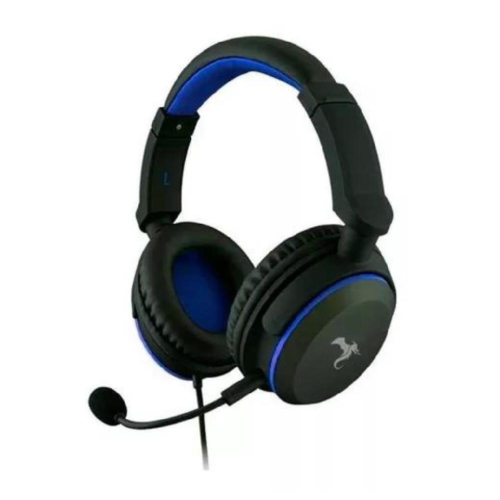 AUDÍFONOS GAMER KOLKE HERO ENTRADA JACK 3.5MM AZUL - 1