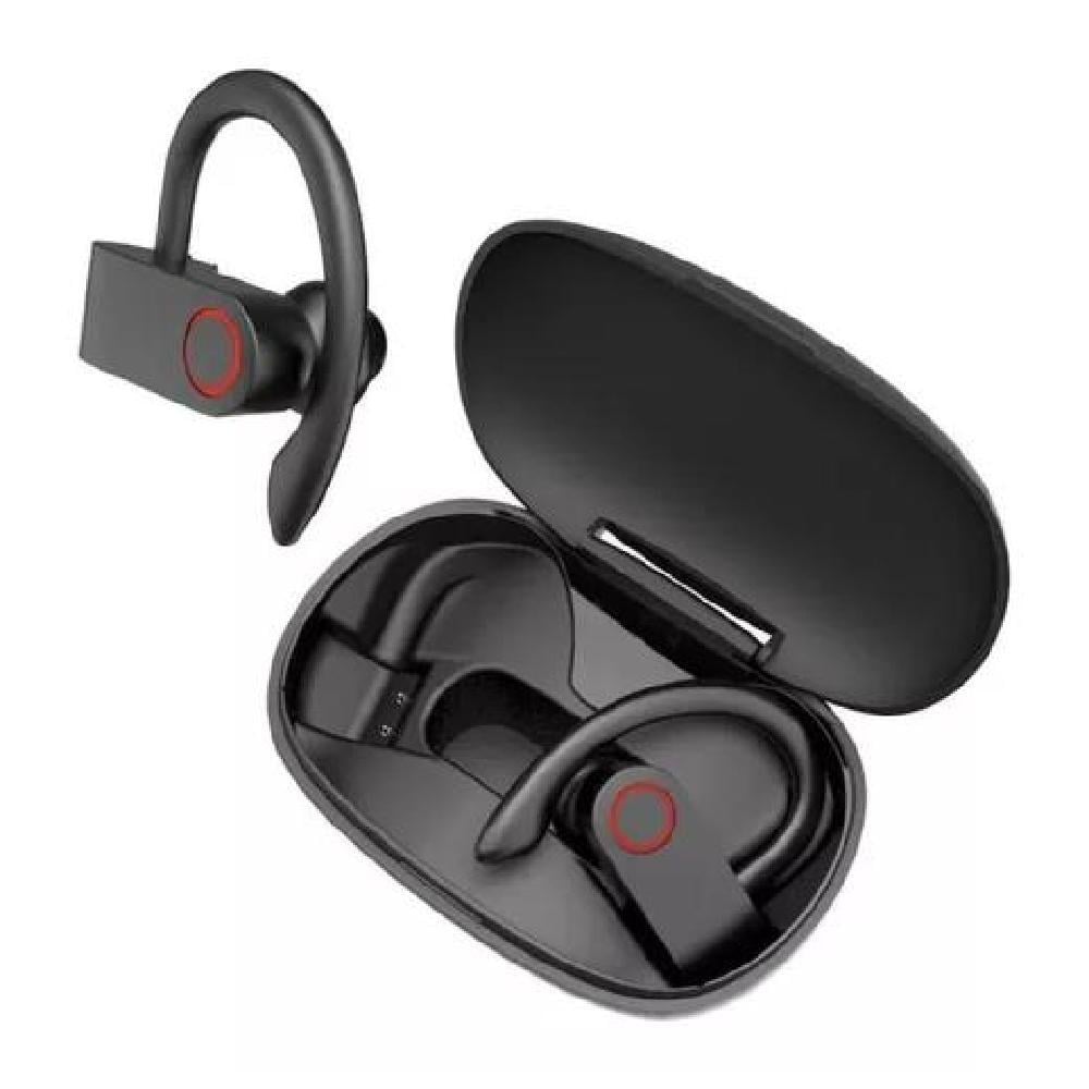 AUDÍFONOS LINKON EARSPCHARGE INALÁMBRICOS NEGROS - 1