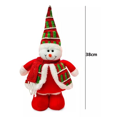 MUÑECOS DE NAVIDAD, MONOS PATA LARGA 56 CM COLOR ROJO - 2