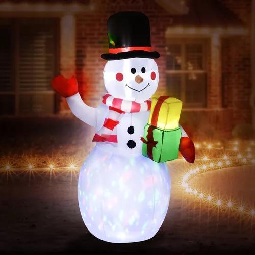 MUÑECO DE NAVIDAD HOUZER MKZ-MUNENIEVE150 MULTICOLOR 150 CM X 65 CM X 100 CM - 3