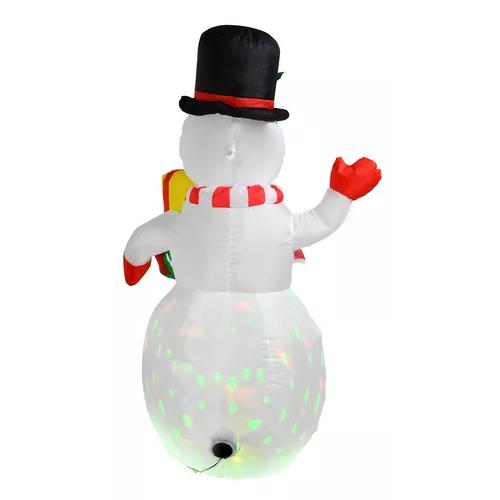 MUÑECO DE NAVIDAD HOUZER MKZ-MUNENIEVE150 MULTICOLOR 150 CM X 65 CM X 100 CM - 7