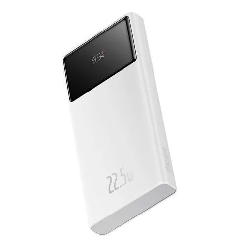POWER BANK BASEUS DIGITAL CARGA RÁPIDA 10000 MAH 22.5W BLANCO - 1