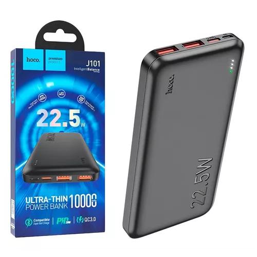 POWER BANK HOCO 10,000 MAH, 22.5W, CARGADOR PORTÁTIL, COLOR NEGRO - 2