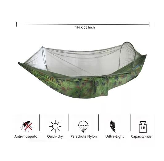 COLGANTE PARA ACAMPAR AL AIRE LIBRE CON MOSQUITERA - 3
