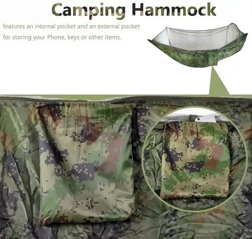 COLGANTE PARA ACAMPAR AL AIRE LIBRE CON MOSQUITERA - 4